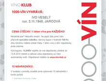 Tablet Screenshot of 1000-vin.vino-klub.cz